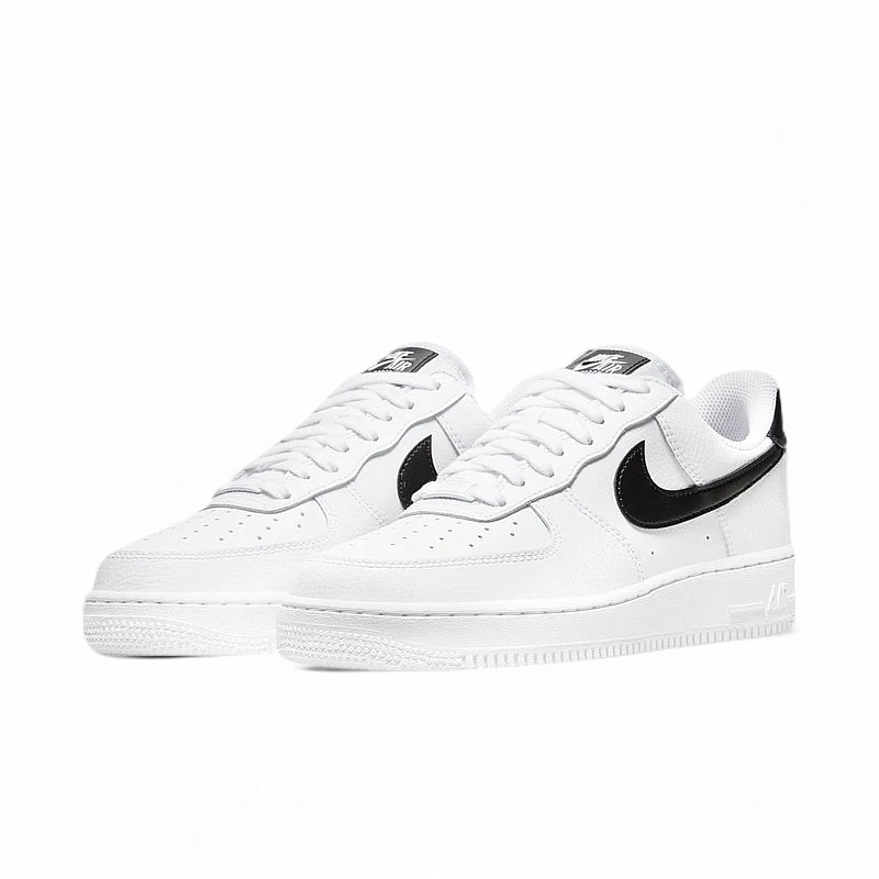 Nike Air FORCE 1耐克女子运动鞋黑白空军一号休闲板鞋DD8959-103