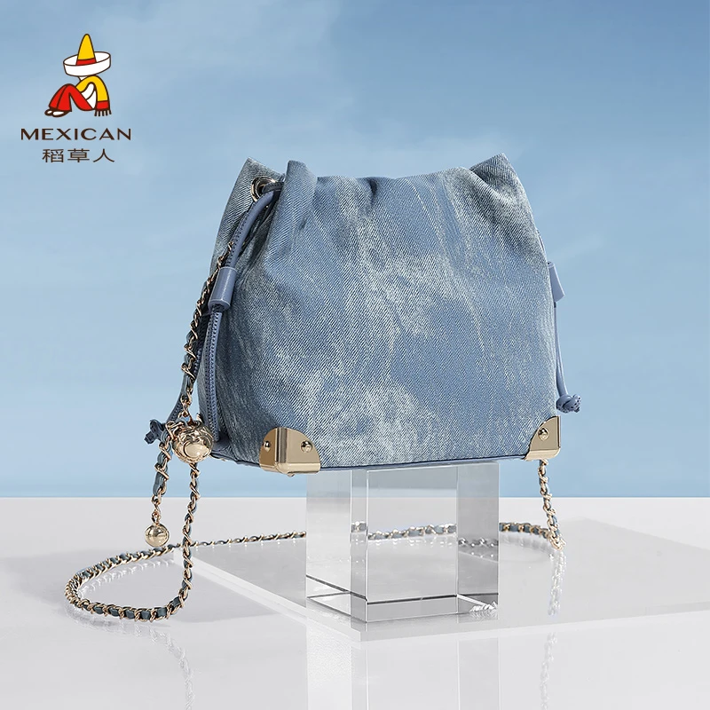 稻草人2024新春新款时尚单肩斜挎包百搭简约休闲通勤气质潮流