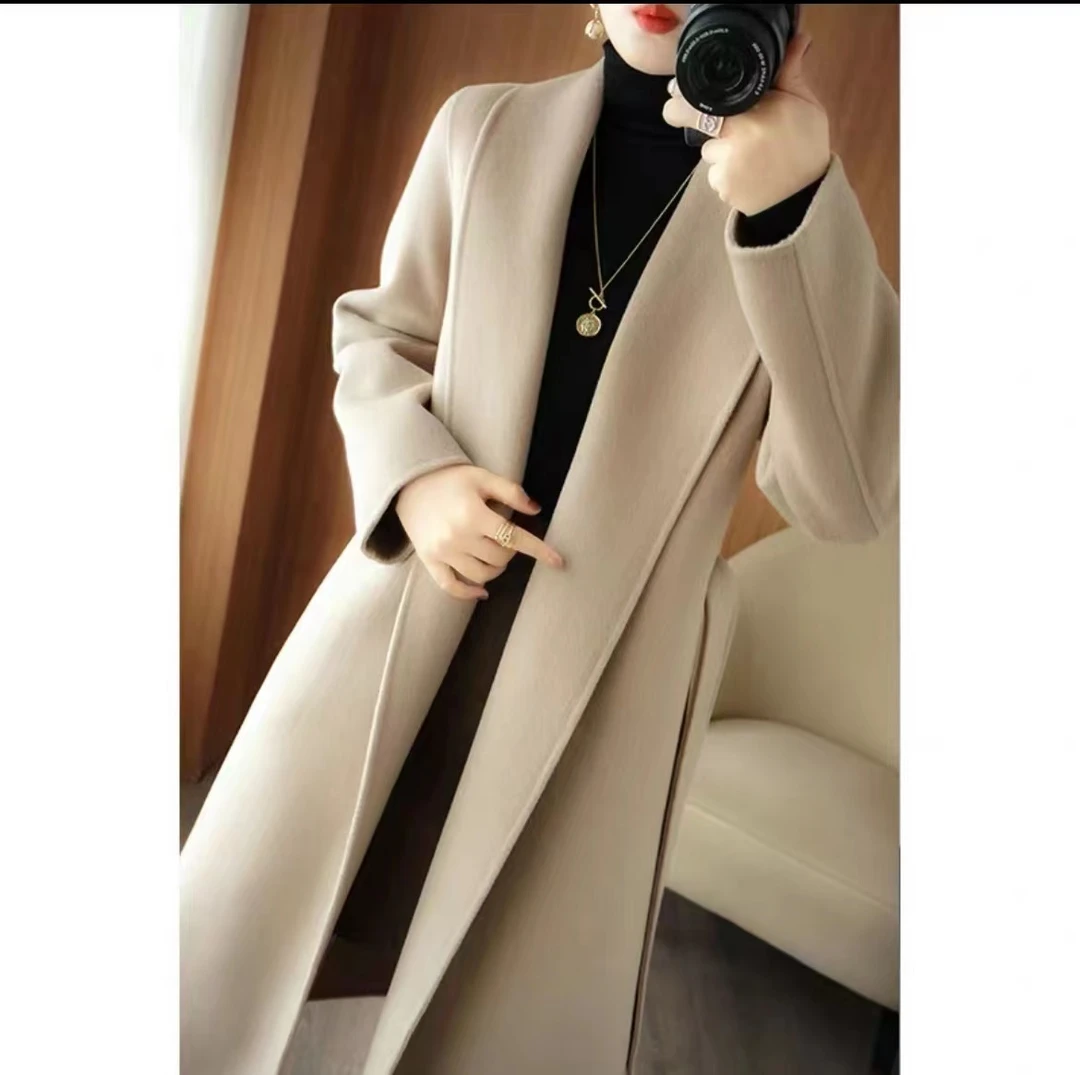 女士大衣（1121-1130）主播过完十款上链接，网红同款气质韩系修身