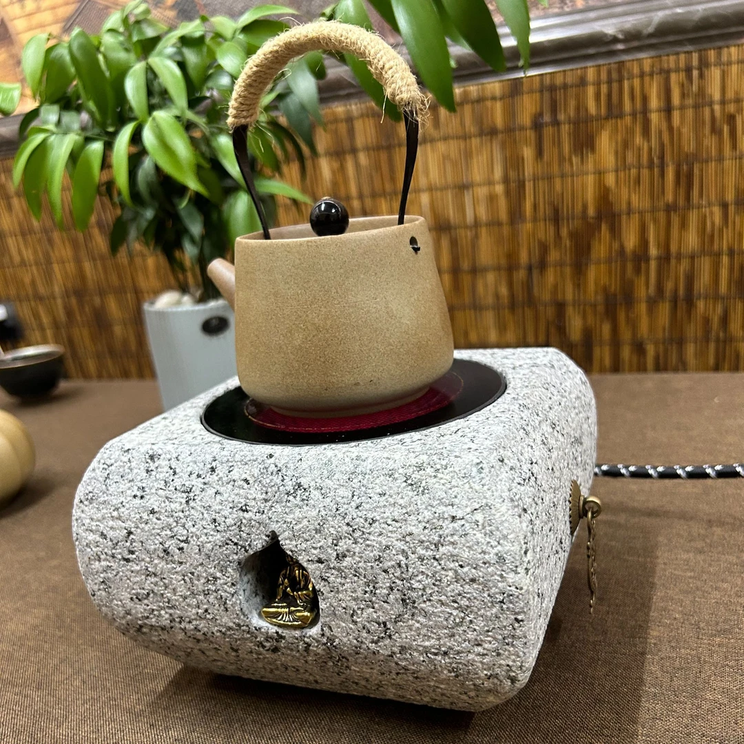 手工家用盏茶养生煮茶器围炉煮茶纯手工蒸煮小型烧水壶