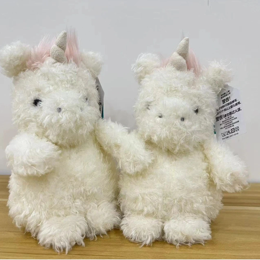 英国jELLYCAT小独角兽小兔小猪柔软毛绒安抚玩具公仔可爱萌猪玩偶