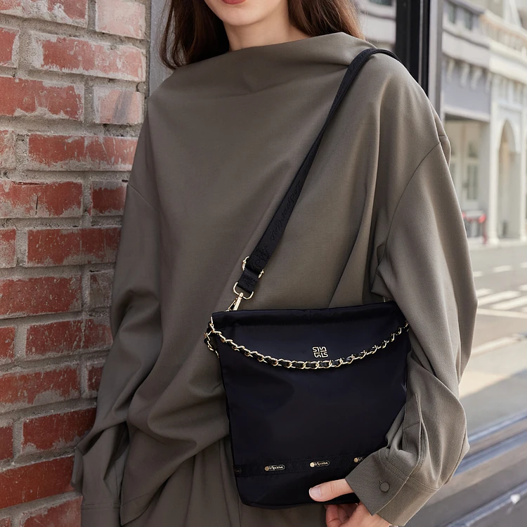 LeSportsac气质洋气休闲女士简约韩版肩包L257斜跨包