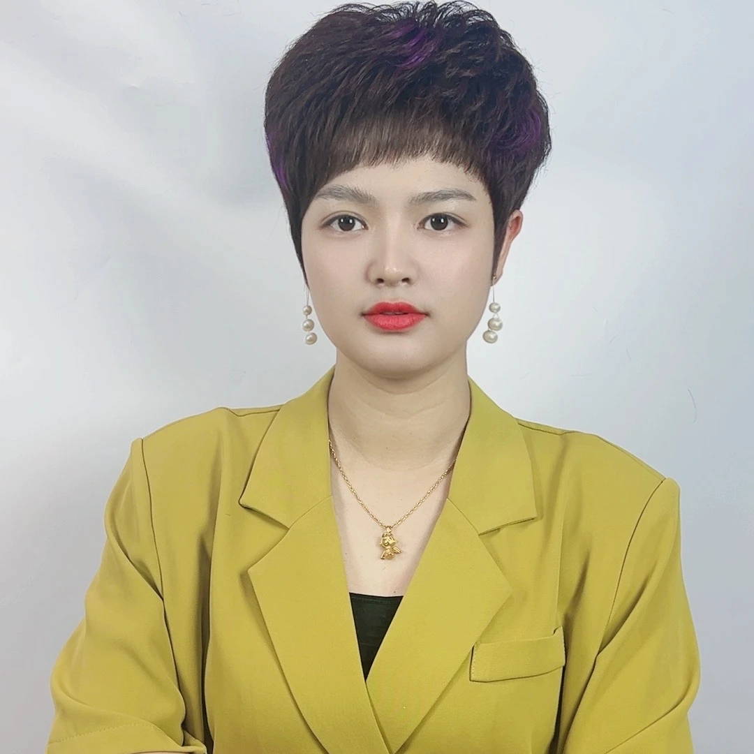 黛妮雅全真发反翘气质大波浪优质纯手工轻薄优选