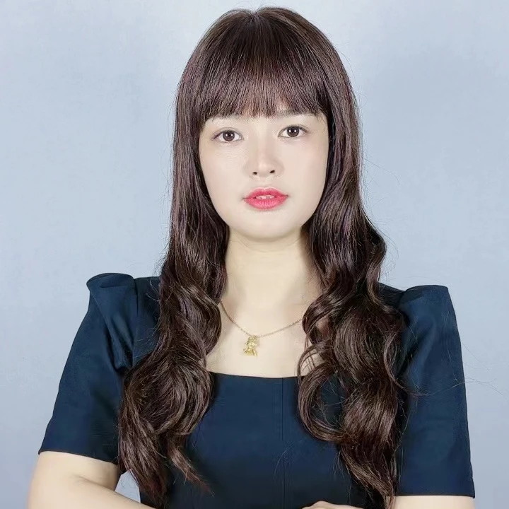 黛妮雅全真发手工时尚气质长发长卷发大波浪长假发