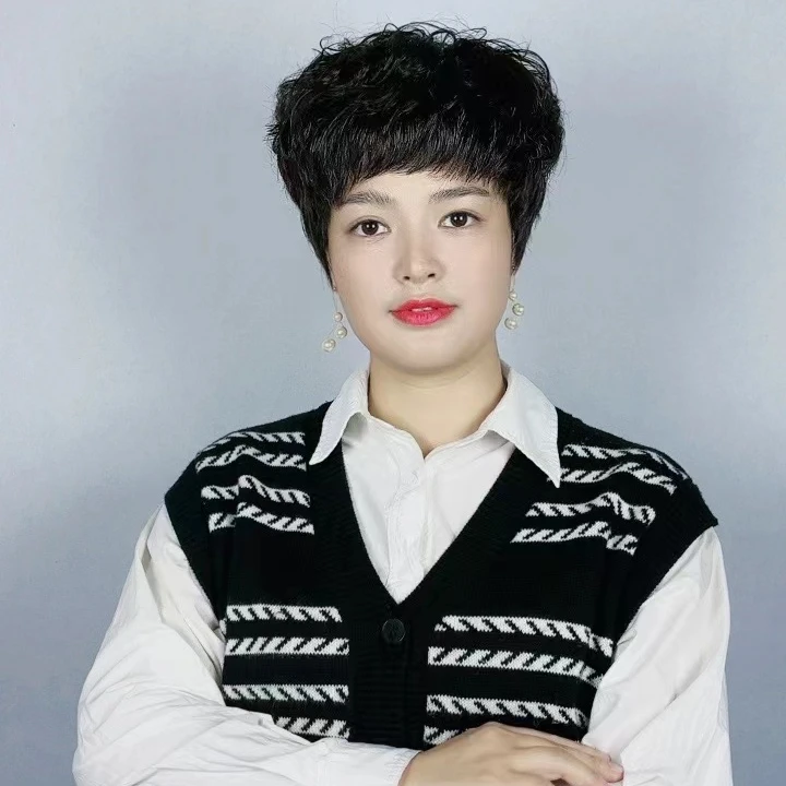 黛妮雅全真发 气质妈妈卷儿童轻薄优选超自然纯手工