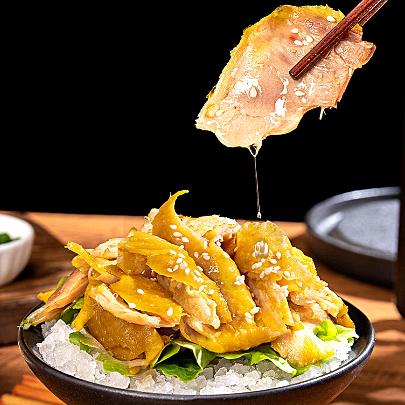 2只59.9元】优质土鸡香嫩盐焗鸡整鸡盐焗鸡肉手撕加热即食600g真空