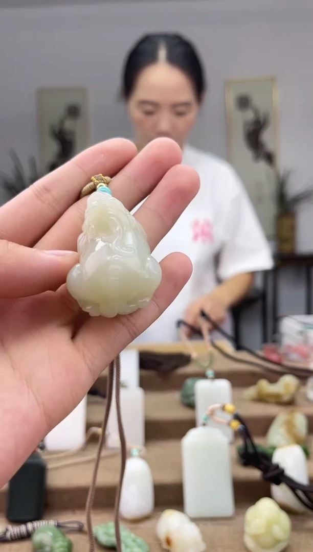 【闪购商品】和田玉挂件未镶嵌1