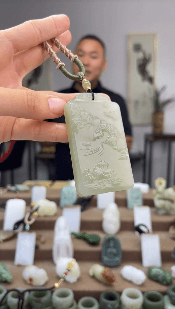 【闪购商品】和田玉挂件未镶嵌1