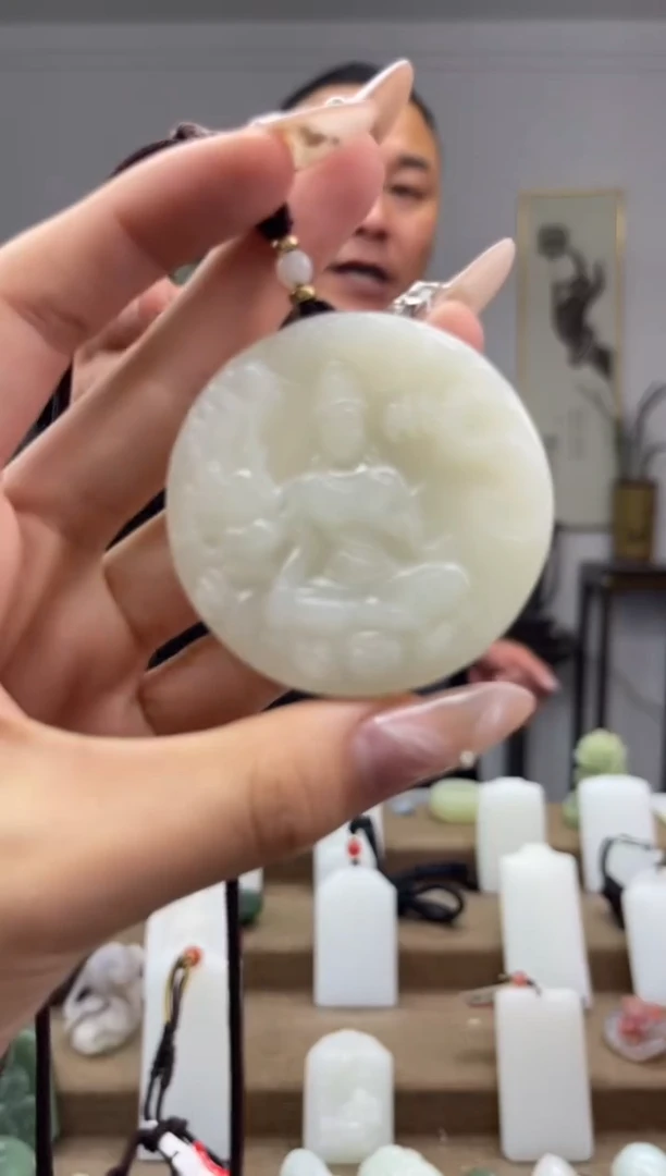 【闪购商品】和田玉挂件未镶嵌1