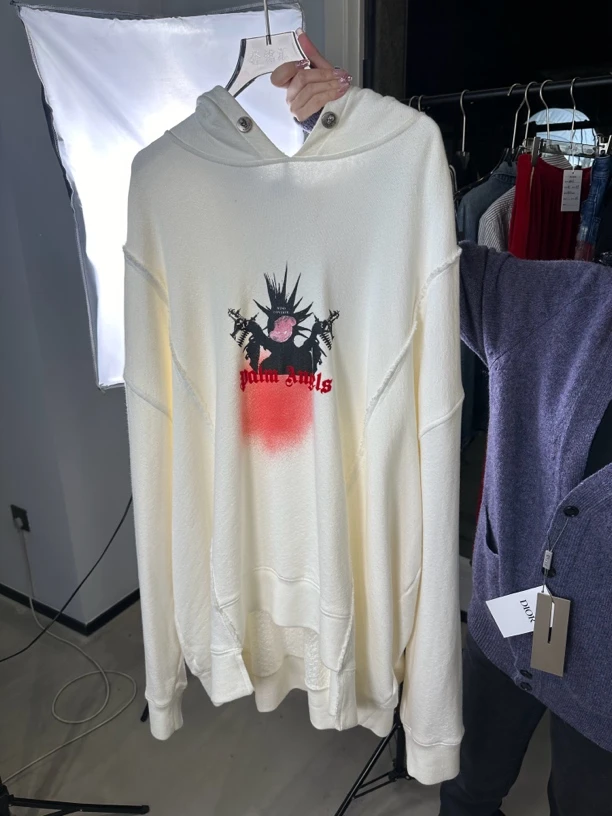 蒙口联名款天使白色