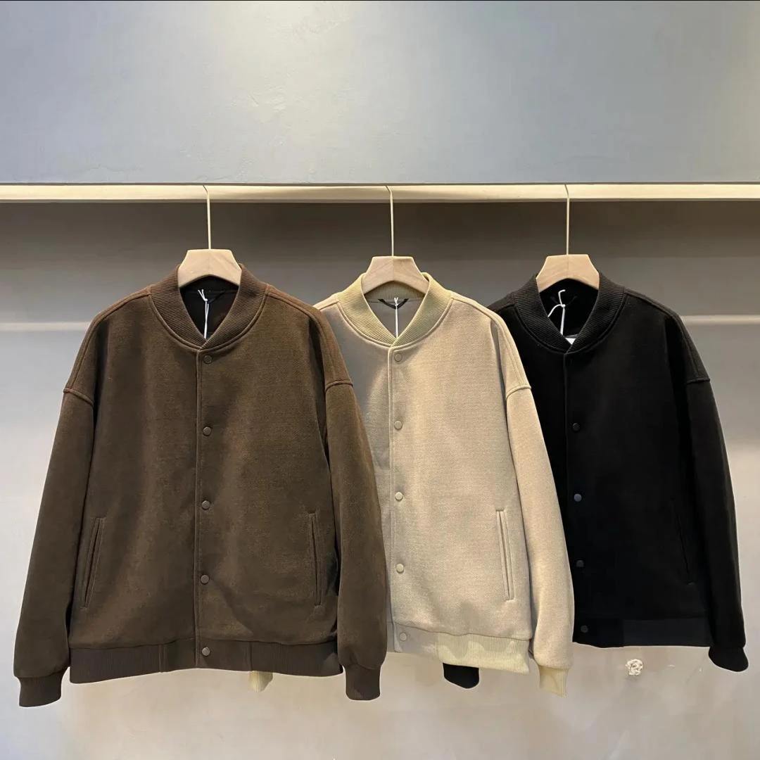 【小扬哥推荐】欧棉绒棒球服外套男春秋季2023新款学生韩版潮流宽