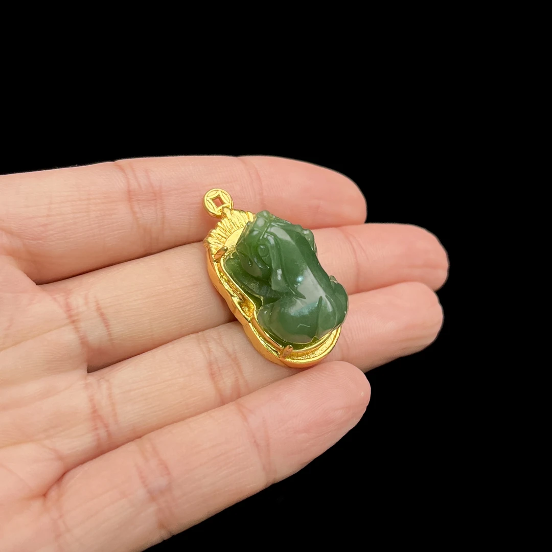 和田玉吊坠（不带链） Y1624