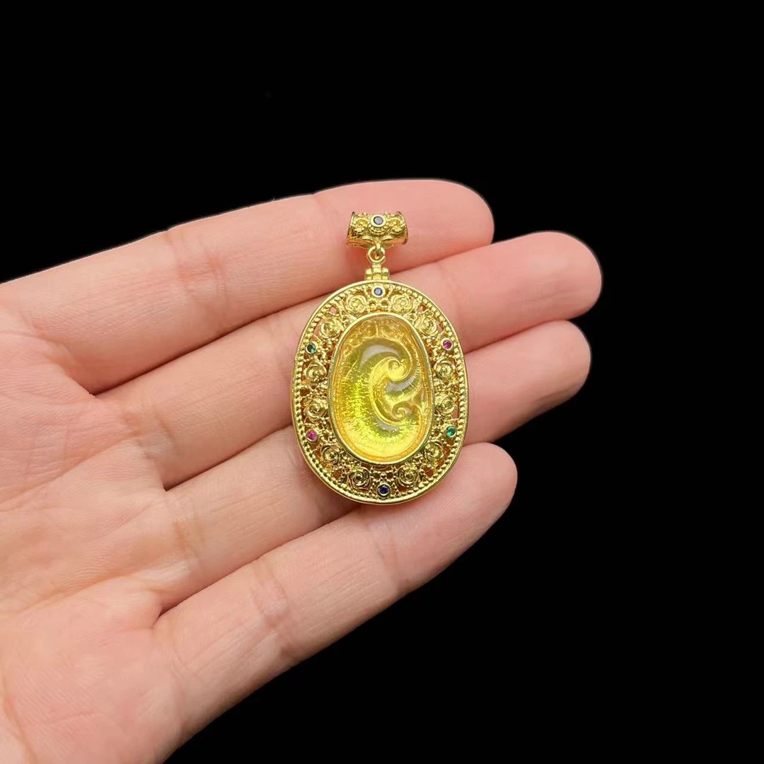 金珀吊坠（不带链） M527