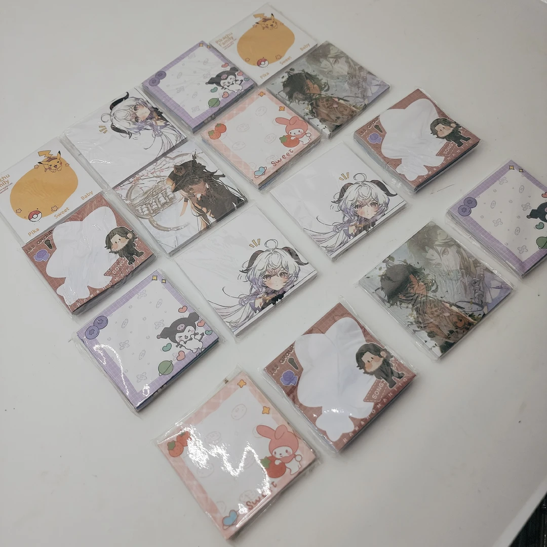 35本便利贴颜色款式随机发不挑有粘性便签高颜值批发
