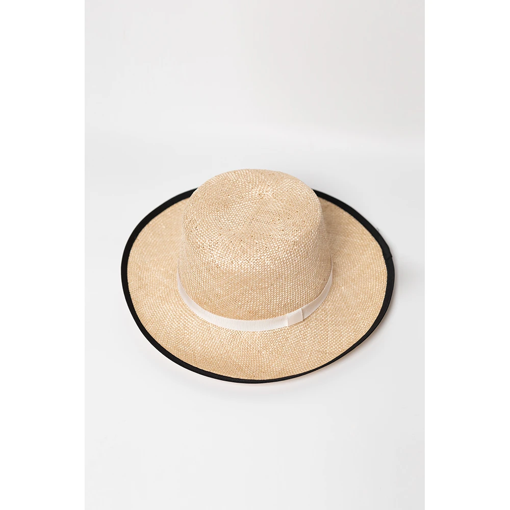 LIURUONAN 24SS 剑麻夏季休闲绑带出游户外编织草帽