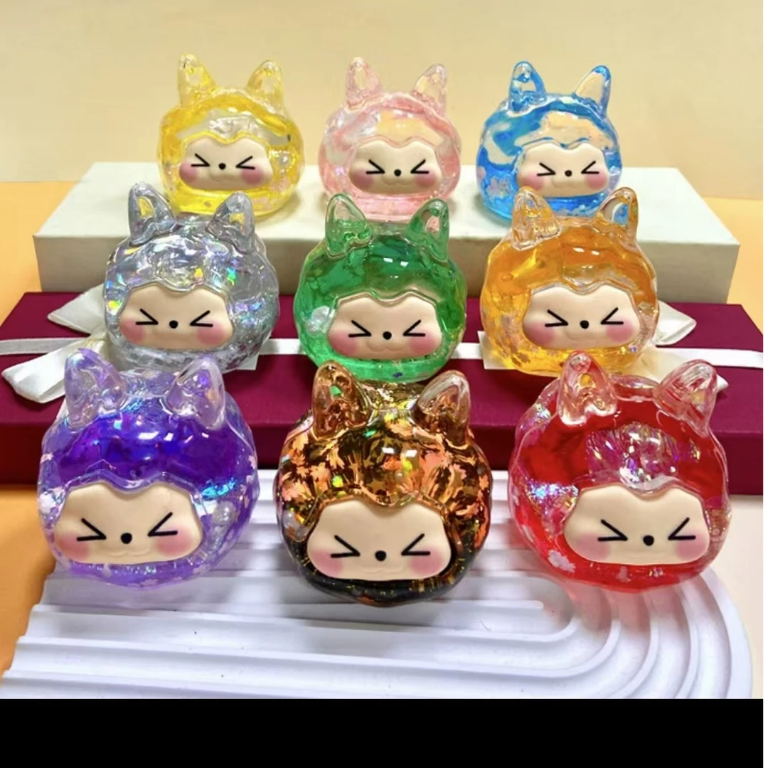 【现场拆】混合 超大夜光流沙kiki 莉莉丝 塔塔、桌面治愈解压摆件