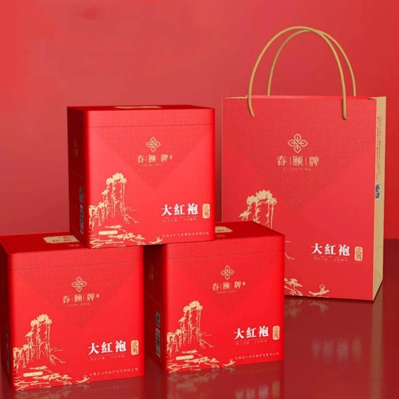 春颐牌武夷大红袍480克/罐装 鸿运当头武夷岩茶乌龙茶浓香型 包邮