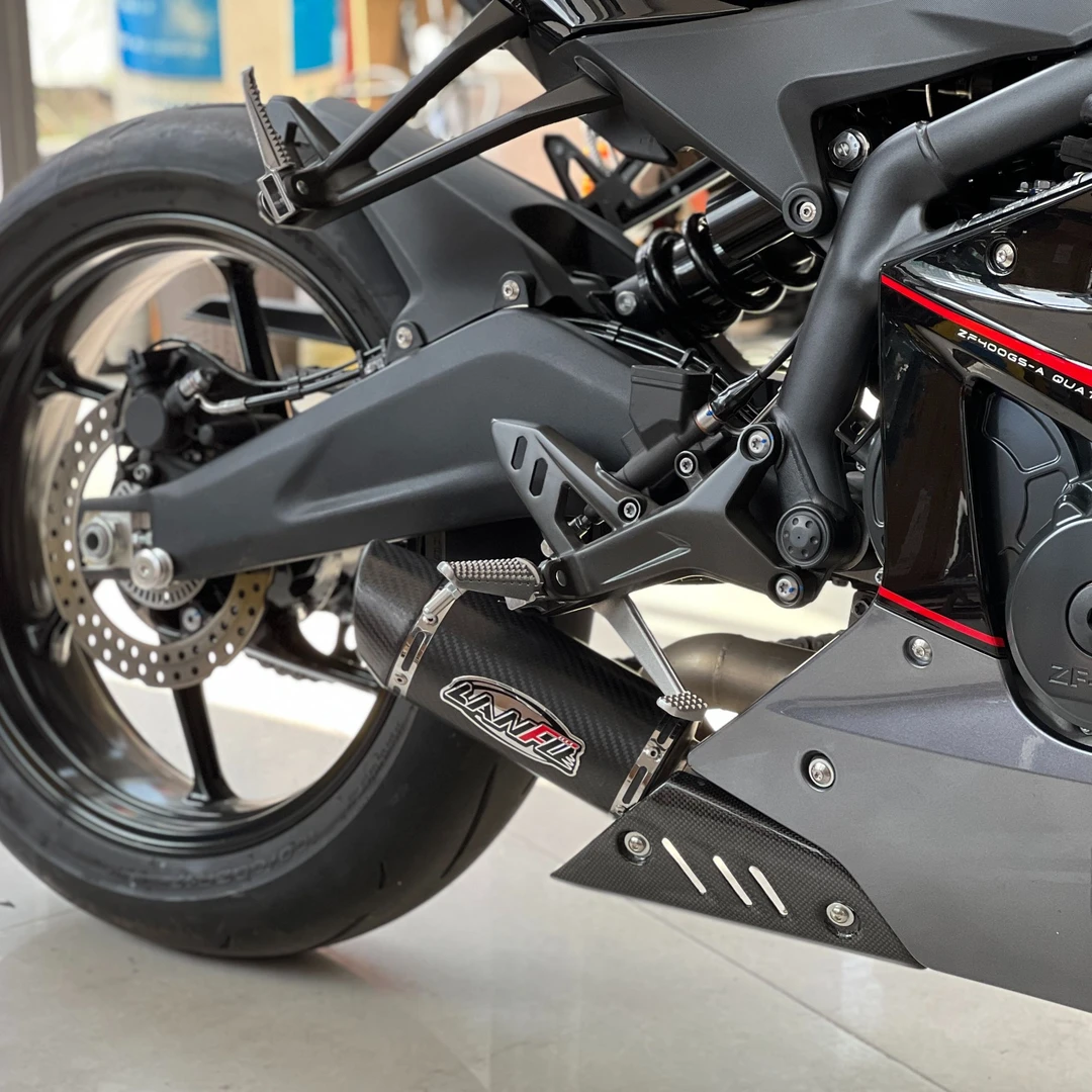 凯越450RR碳纤维ar排气挡板碳纤维隔热板外板延长板