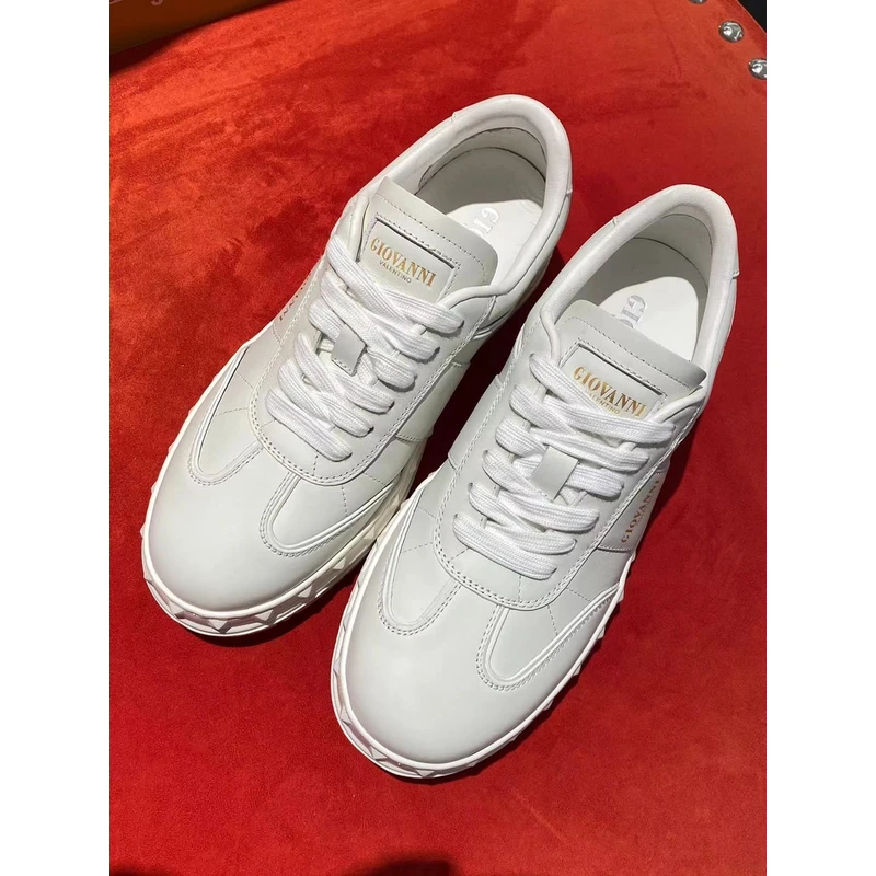 【进口男鞋GV】百搭时尚经典低帮男款潮流铆钉简约白色男士板鞋