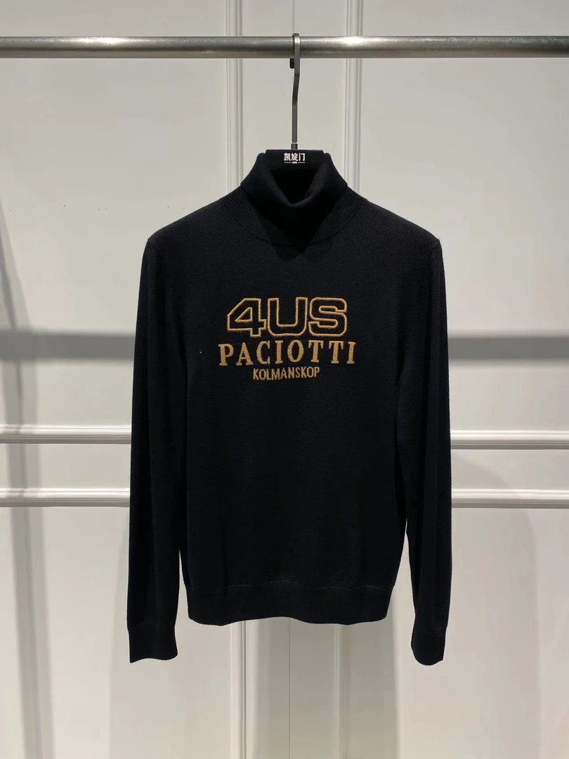 4US/4US欧货新款高端时尚毛衣净版男士新款休闲秋冬套头羊毛衫