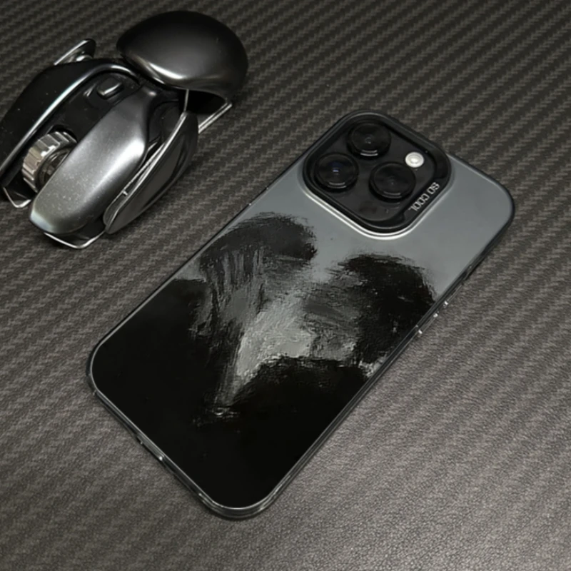 抽象艺术iphone苹果15手机壳14promax磨砂13软15pro max网红12/11