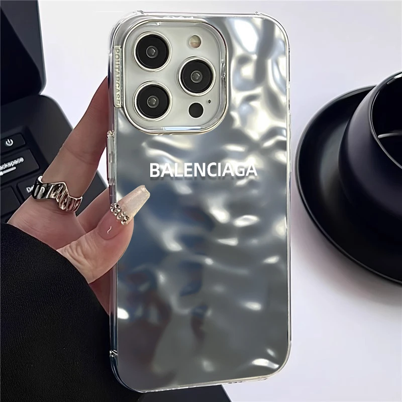 潮牌巴黎iphone苹果15promax手机壳14电镀13防摔12/11高级xs/xr