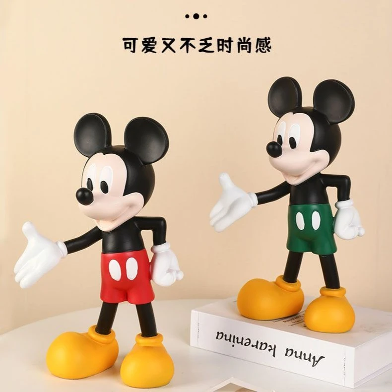 网红迎宾米奇摆件客厅酒柜电视柜玄关摆设可爱手办公仔家居装饰品