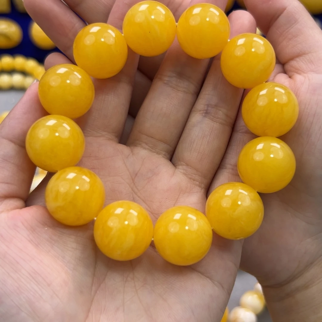 蜜蜡手链未镶嵌蜜蜡