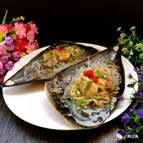 江珧贝（带子）（厦门爱海鲜贝类）取肉冻发