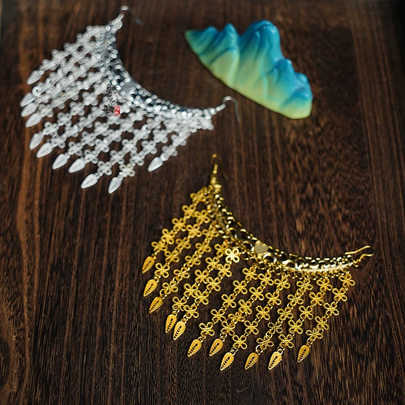 古风汉服头饰发簪珍珠流苏步摇发冠华丽配饰战国袍古风古风发饰