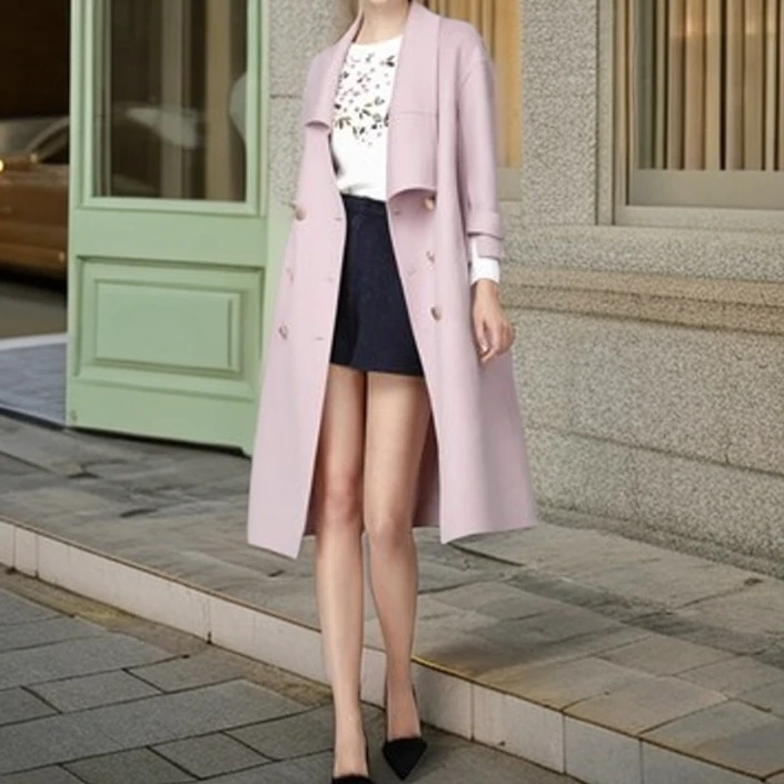 【071-080】秋冬清仓尾货外套双面呢大衣