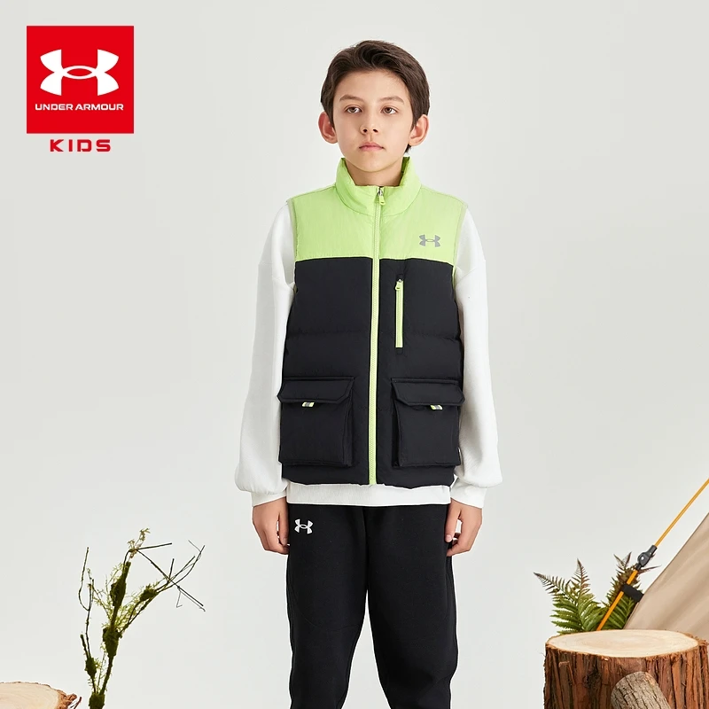 Under Armour/安德玛儿童秋冬羽绒马甲休闲时尚保暖243105359