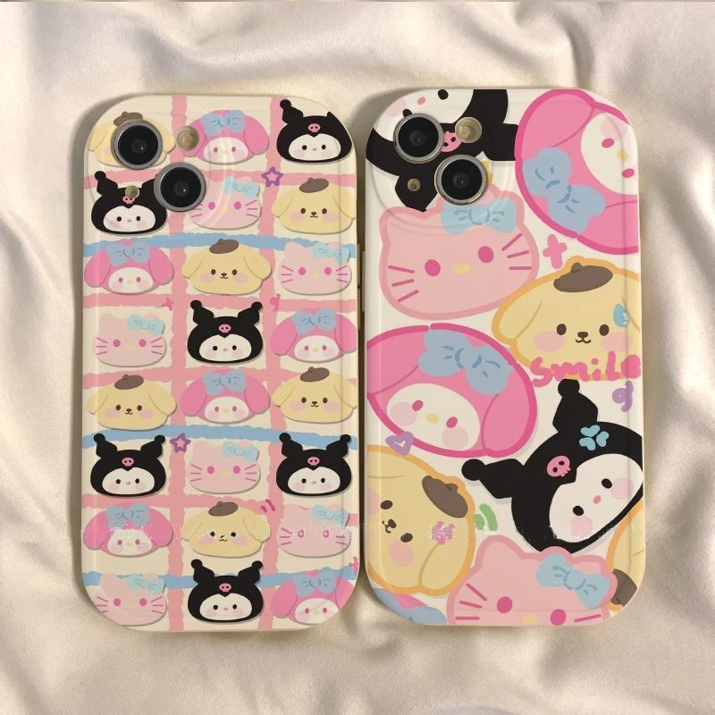 创意个性苹果15iphone14华为vivo小米oppo手机壳卡通全包荣耀软壳
