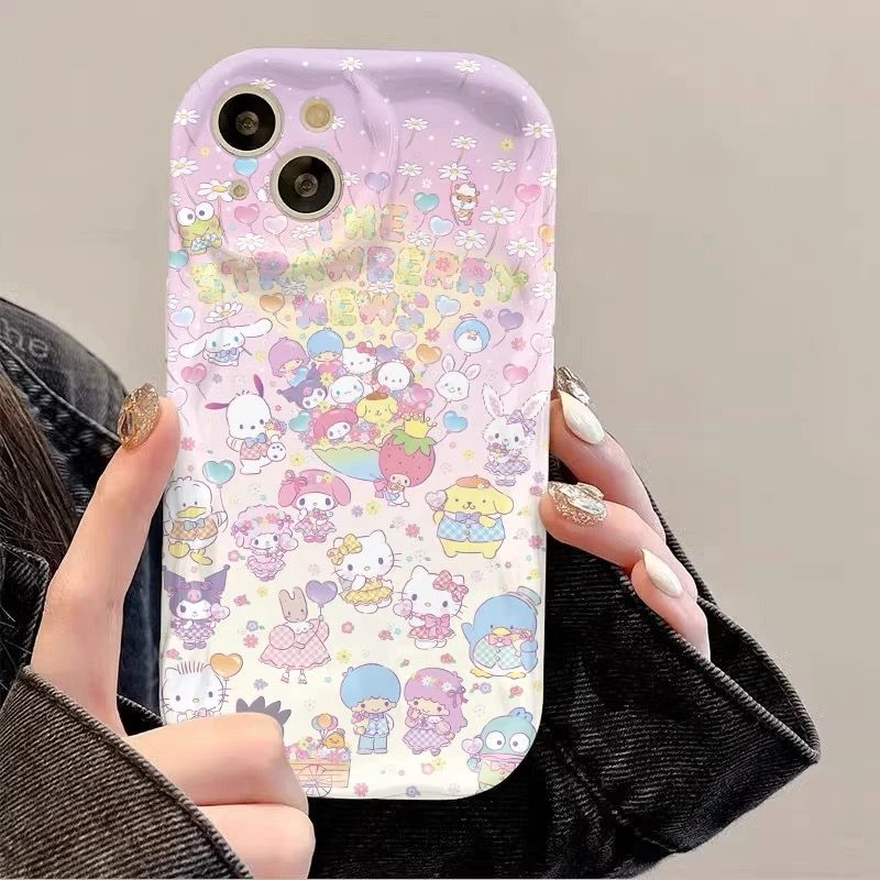 网红同款苹果华为vivo小米oppo手机壳iphone15/13/14软壳透明硅胶