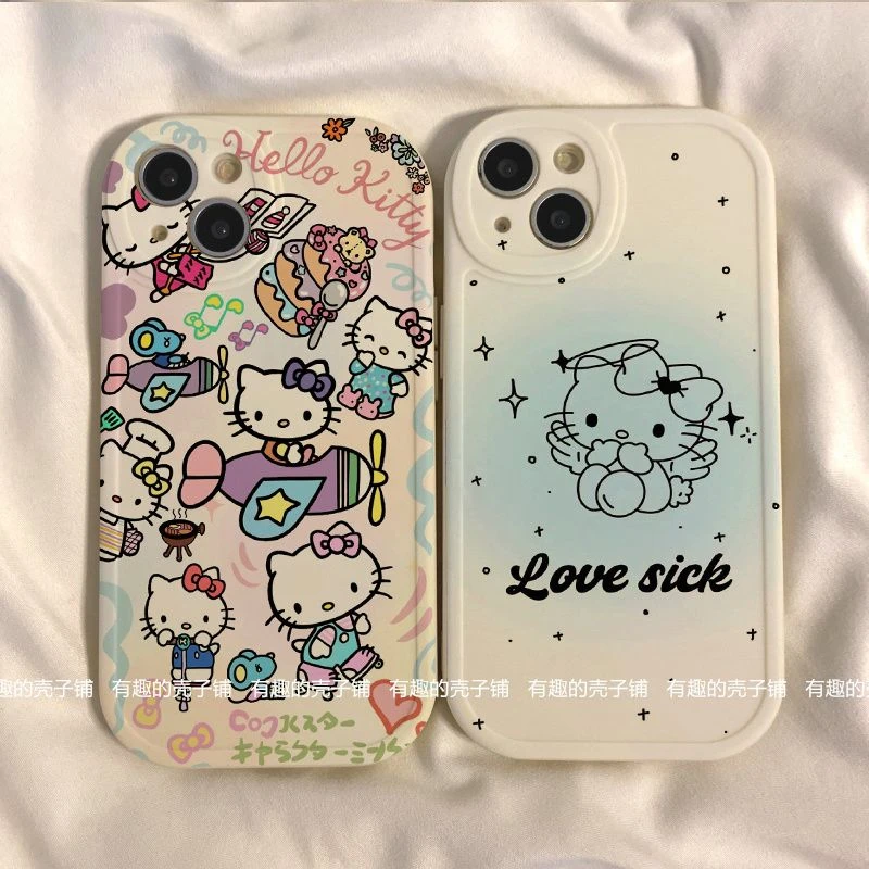 苹果华为vivo小米oppo手机壳女款iphone15/13/14软硅胶套华为荣耀