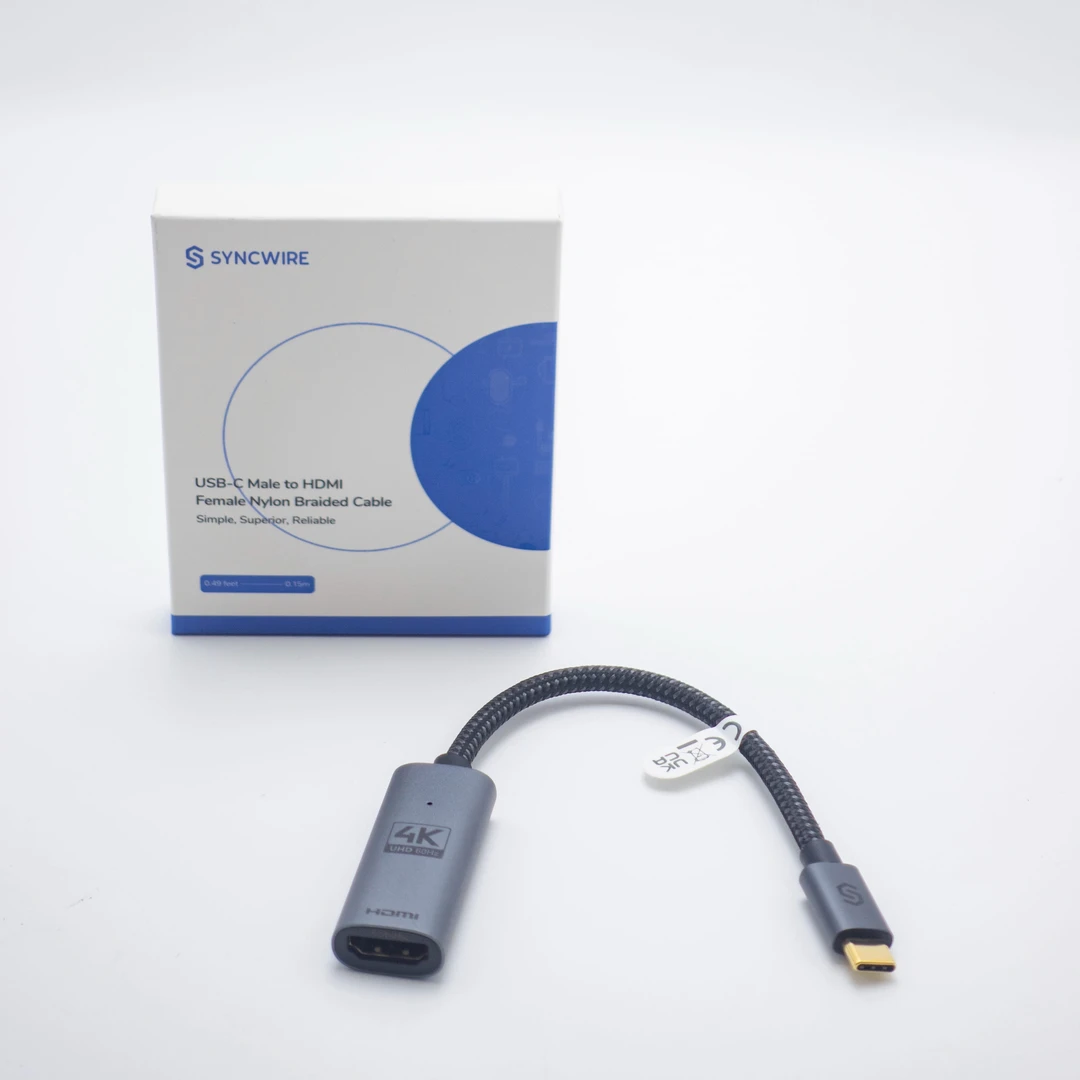 全新未使用  理德铭type-c转hdmi转接头 4K高清投屏手机电脑