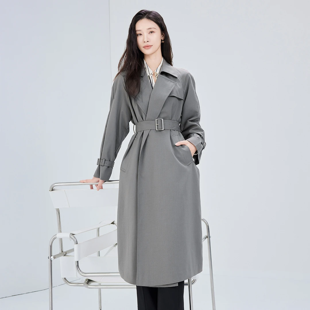 【达人专属】佳人苑风衣女新款J334001