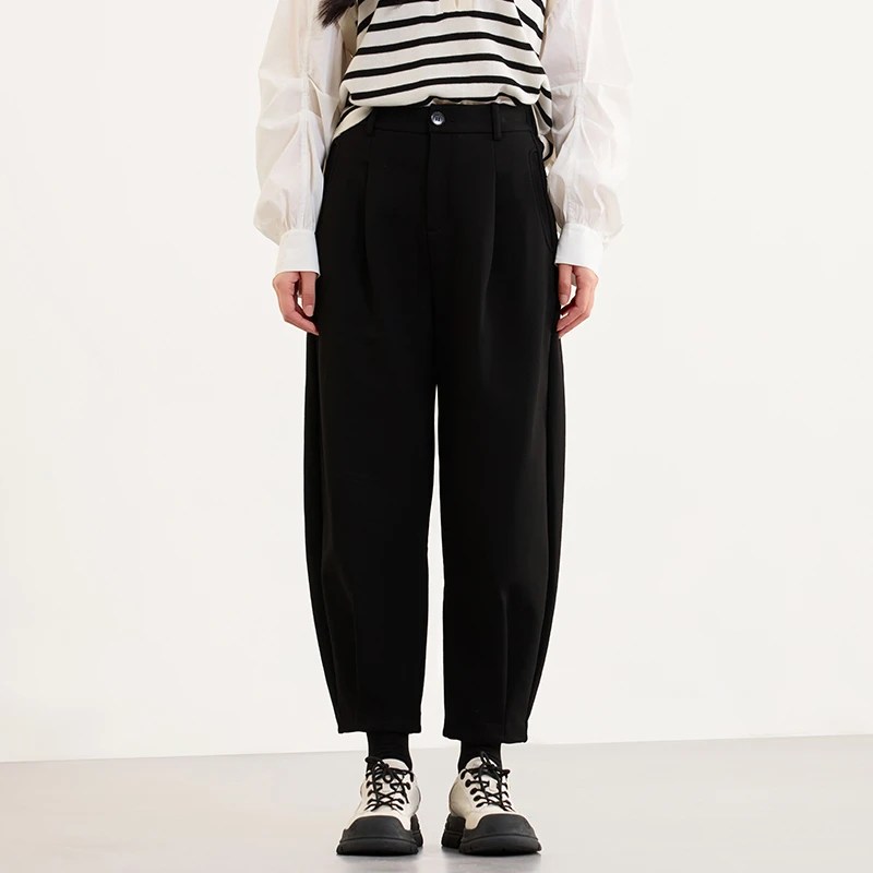 【达人专属】佳人苑休闲裤女春季新款J41726B