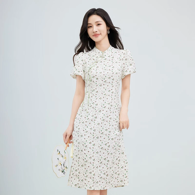 【达人专属】佳人苑连衣裙女夏季新款JW429002