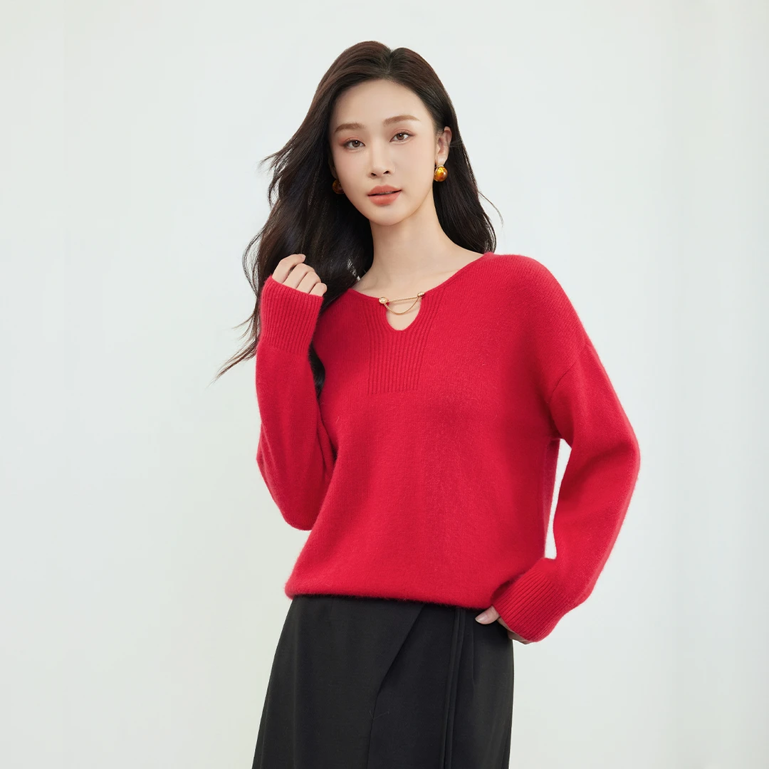 【竺姐】佳人苑毛衫冬季新款J345015