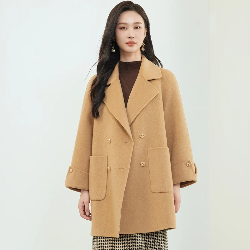 【竺姐】佳人苑毛呢外套女冬季新款J34N406