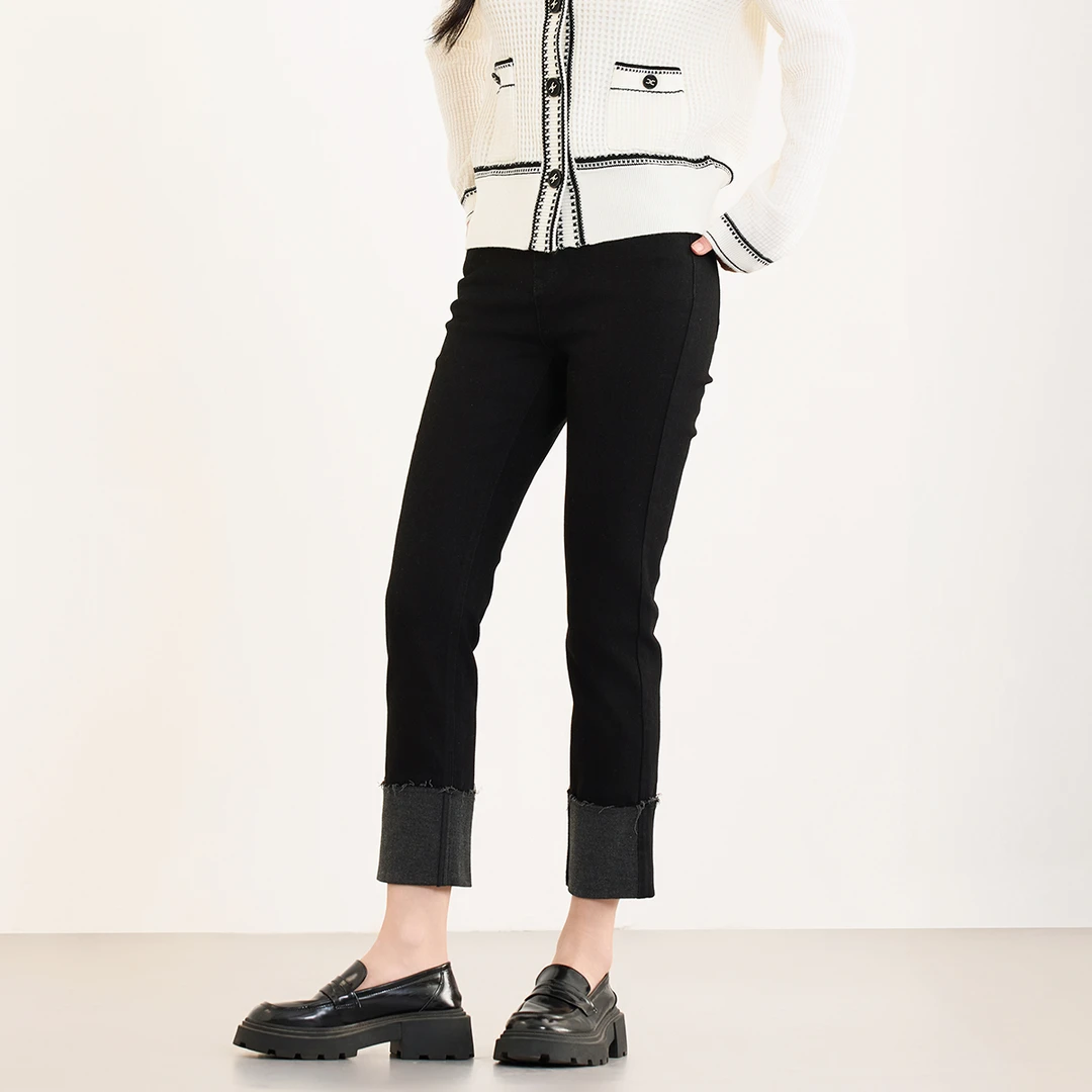 【竺姐】佳人苑休闲裤冬季新款J34707B