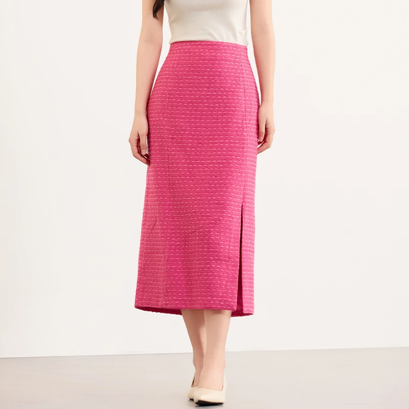 【达人专属】佳人苑半身裙女春季新款J41603A