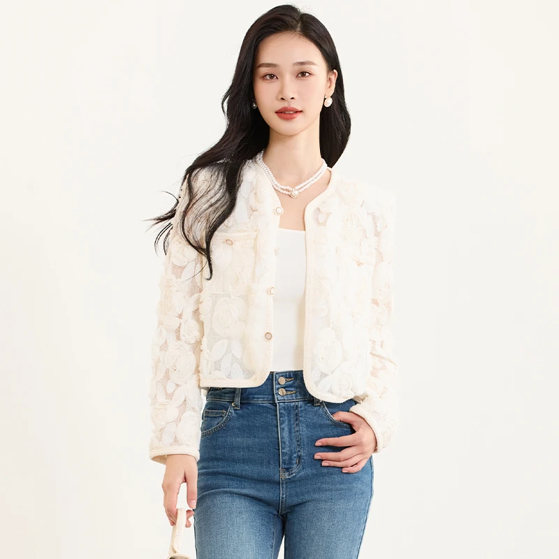 【达人专属】佳人苑外套女春季新款J413025