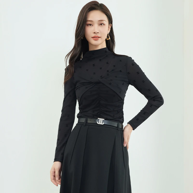 【达人专属】佳人苑针织衫女冬季新款J348006