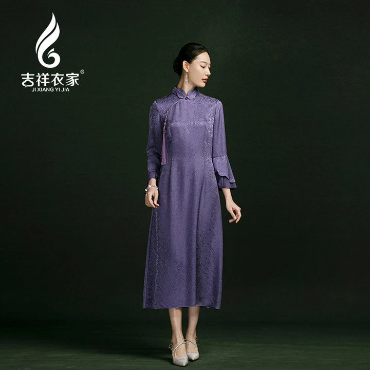 JIXIANGYIJIA/吉祥衣家曲意风华（连衣裙）922234230