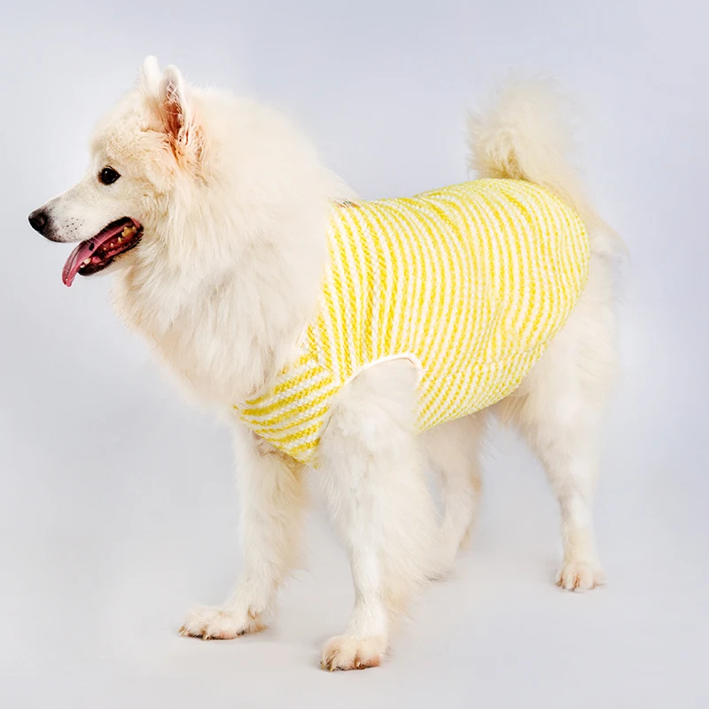 狗狗衣服秋冬加厚背心猫咪衣服金毛萨摩耶泰迪比熊柯基小中大型犬