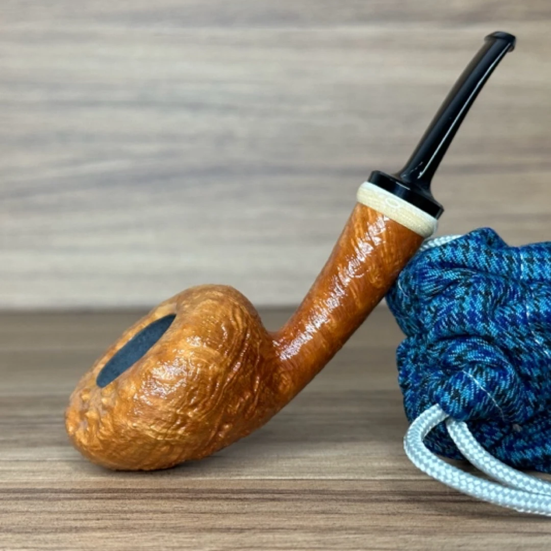 美国 YETI雪人 浅色小番茄斗型石楠木手工烟斗30分钟