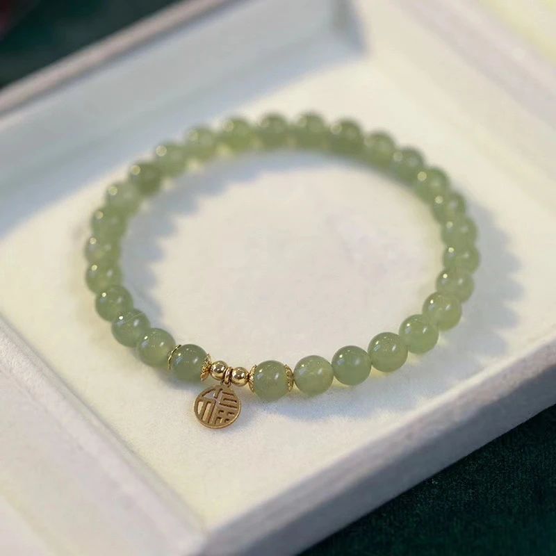 非金属手链 女福牌幸运吊坠复古风轻奢精致百搭手串送闺蜜送女友