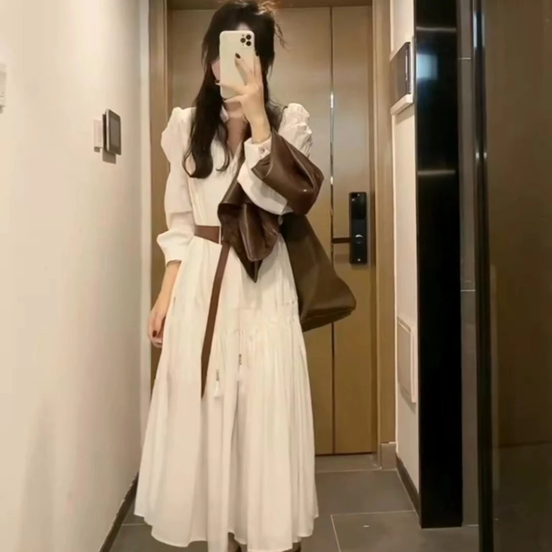 KISS服饰【闺蜜同款】甜酷风设计感套装连衣裙+皮马甲D8898-11